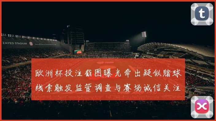 欧洲杯投注截图曝光牵出疑似赌球线索触发监管调查与赛场诚信关注
